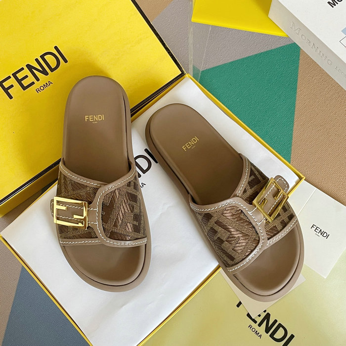 Fendi Feel fabric slides FS03173