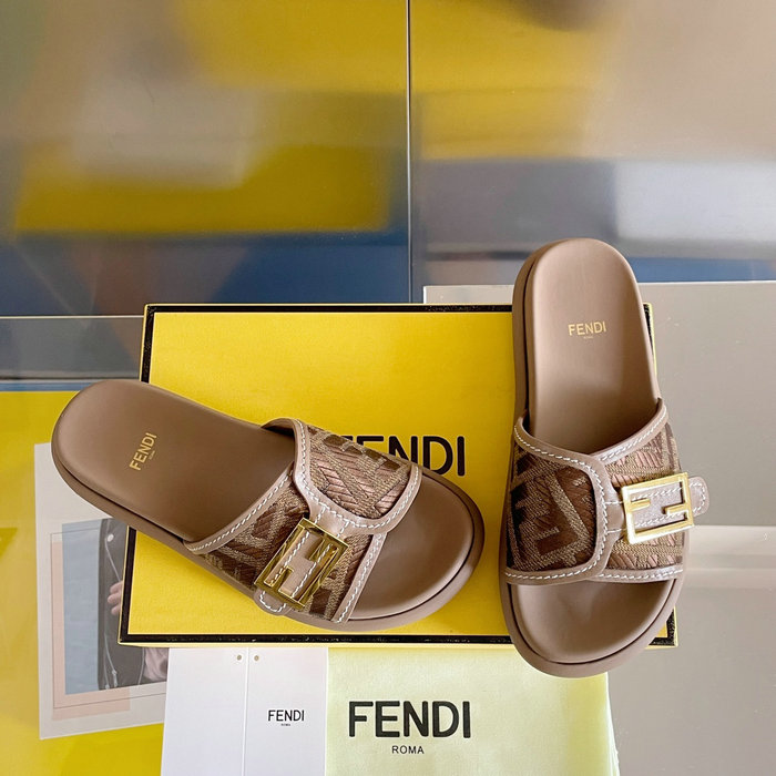 Fendi Feel fabric slides FS03173