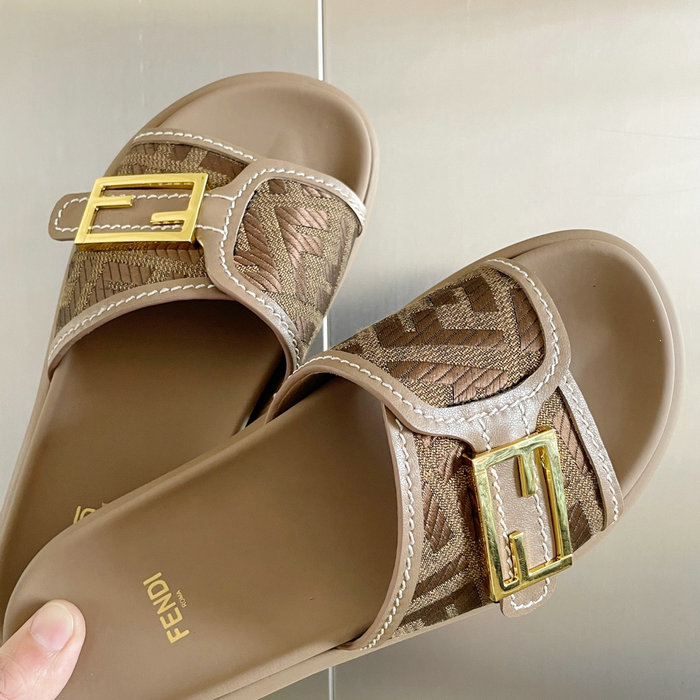 Fendi Feel fabric slides FS03173