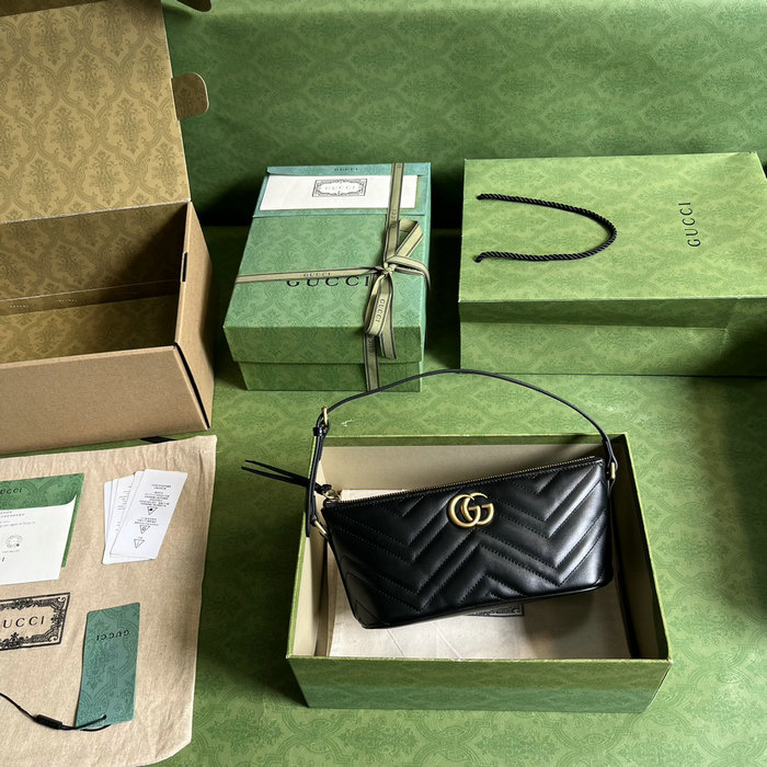 Gucci GG Marmont shoulder bag Black 739166