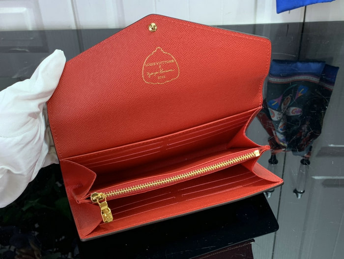 LV x YK Sarah Wallet M81980