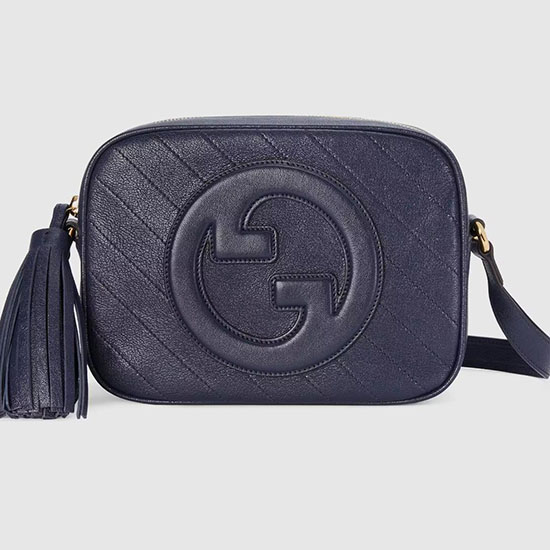 Gucci Blondie small shoulder bag Blue 742360