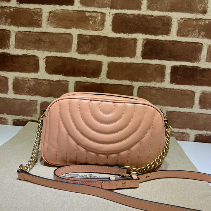 Gucci GG Marmont shoulder bag Peach 447632