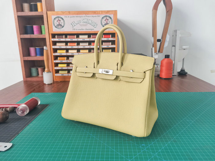 Hermes Togo Leather Birkin Bag Jaune poussin HB30191