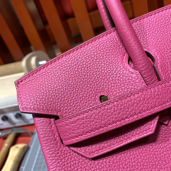 Hermes Togo Leather Birkin Bag Peach HB30191