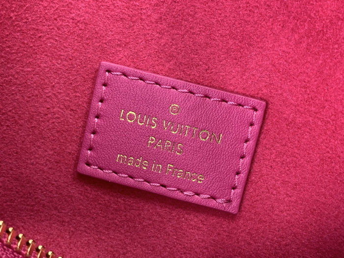 Louis Vuitton Leather Side Trunk Pink M46358