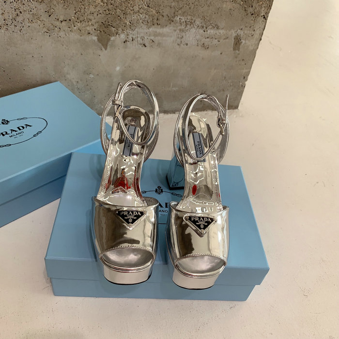 Prada Sandals Silver PS03235