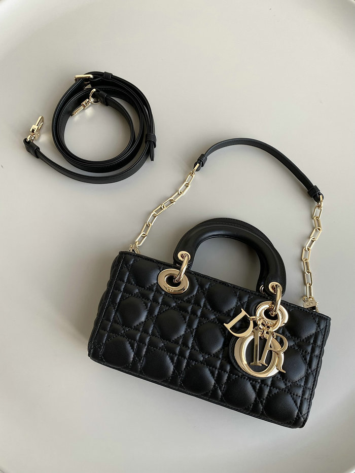 Small LADY D-JOY BAG Black D3380