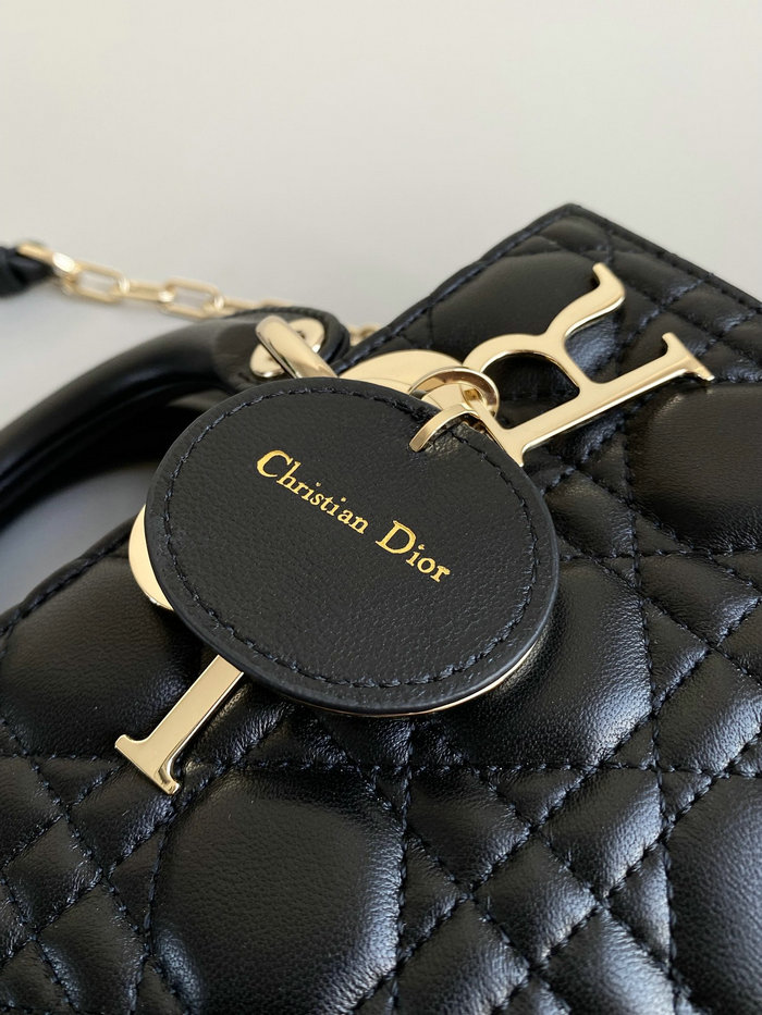 Small LADY D-JOY BAG Black D3380