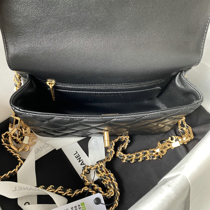 Chanel Lambskin Flap Bag AS3432