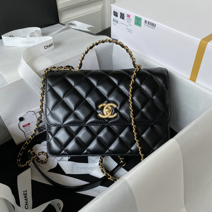 Chanel Small Flap Bag with Top Handle AS3908