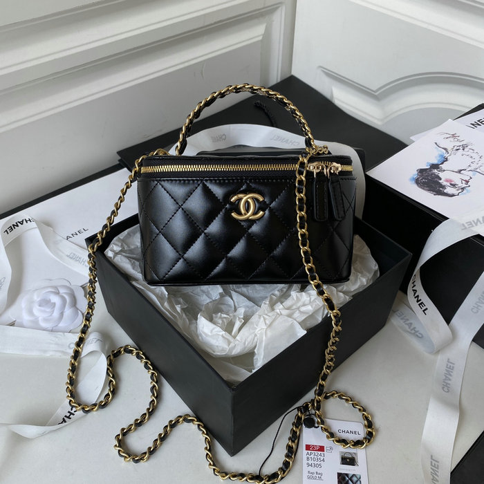 Chanel Vanity Bag Black AP3243