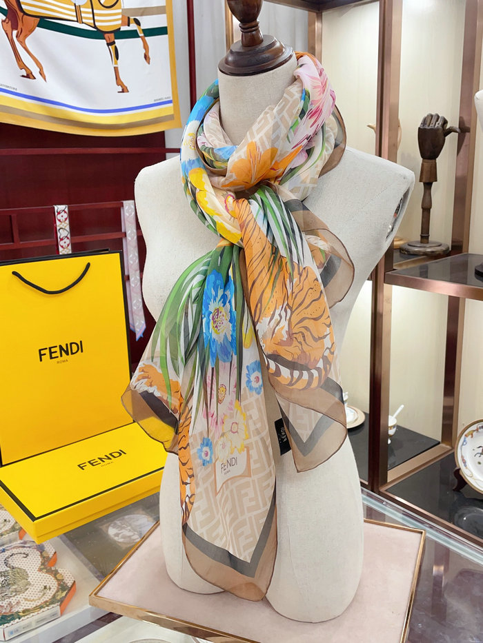 Fendi Silk Scarf FS2302