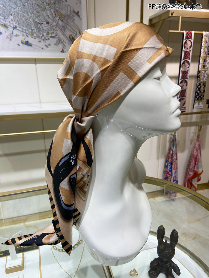 Fendi Silk Scarf FS2308