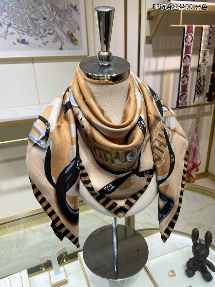 Fendi Silk Scarf FS2308