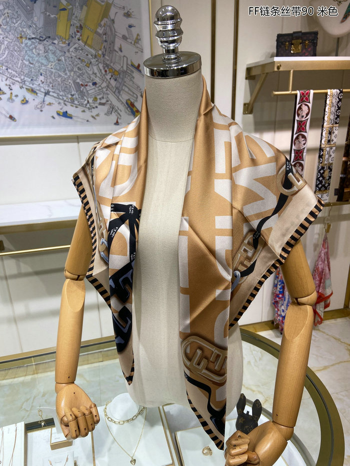 Fendi Silk Scarf FS2308