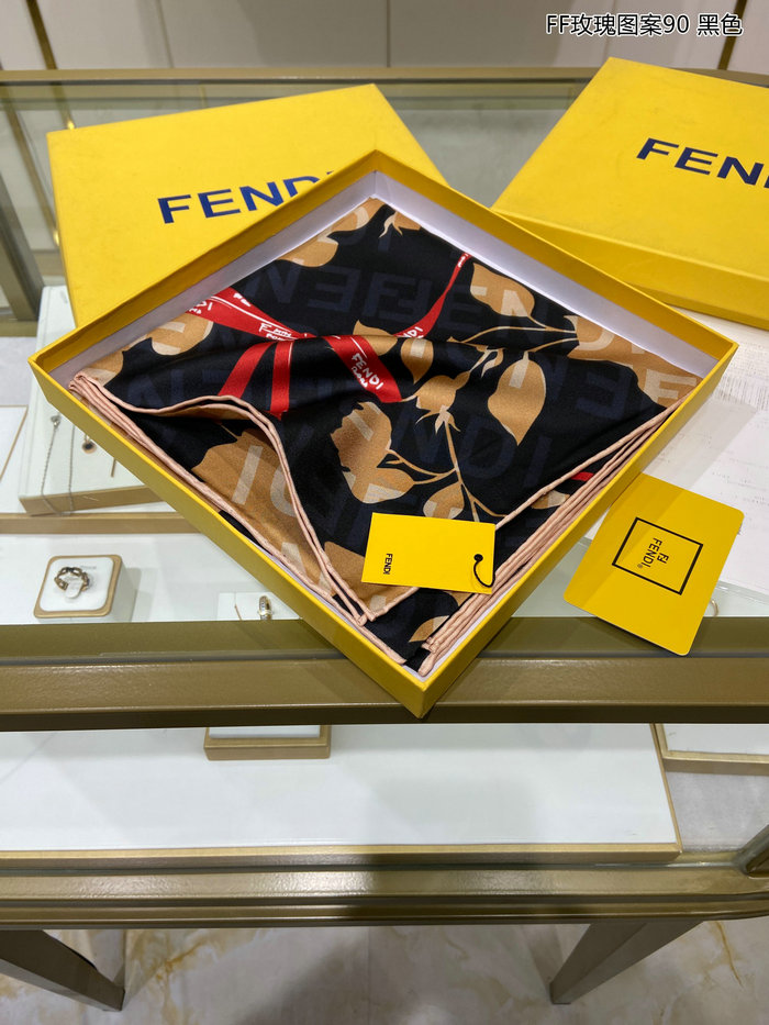 Fendi Silk Scarf FS2309