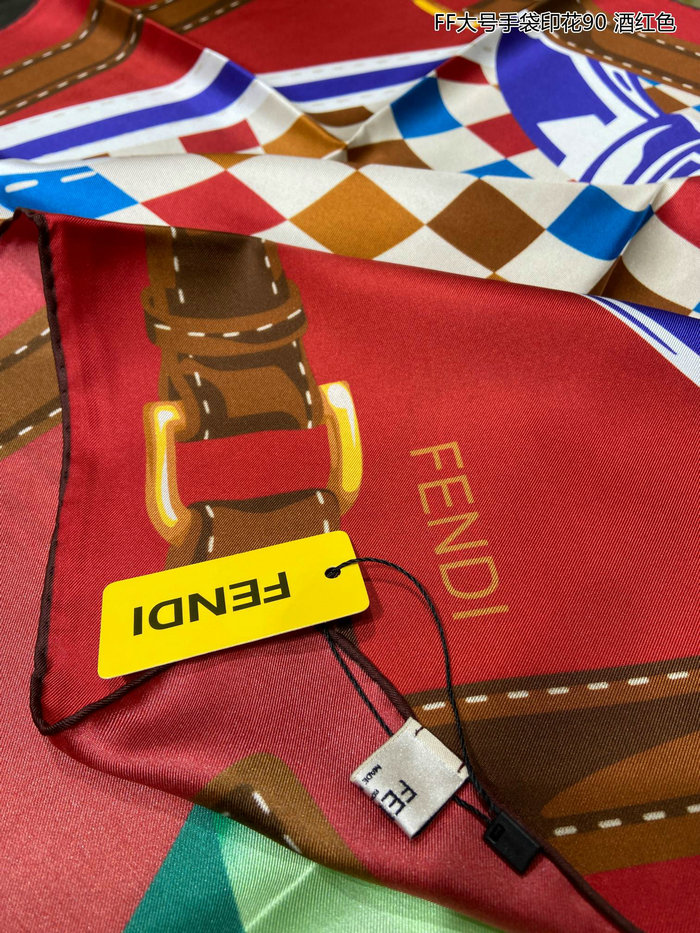 Fendi Silk Scarf FS2311