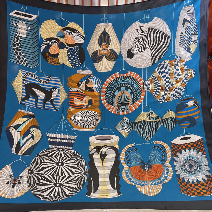 Hermes Silk Scarf HS2304