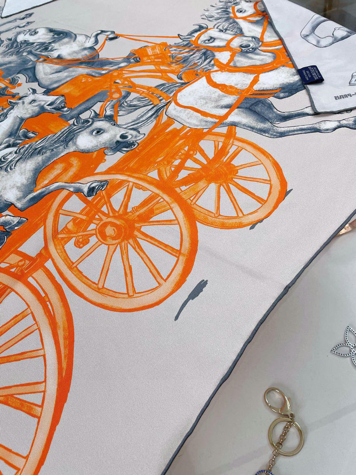 Hermes Silk Scarf HS2307