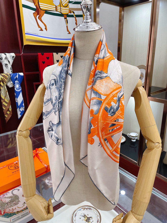 Hermes Silk Scarf HS2307