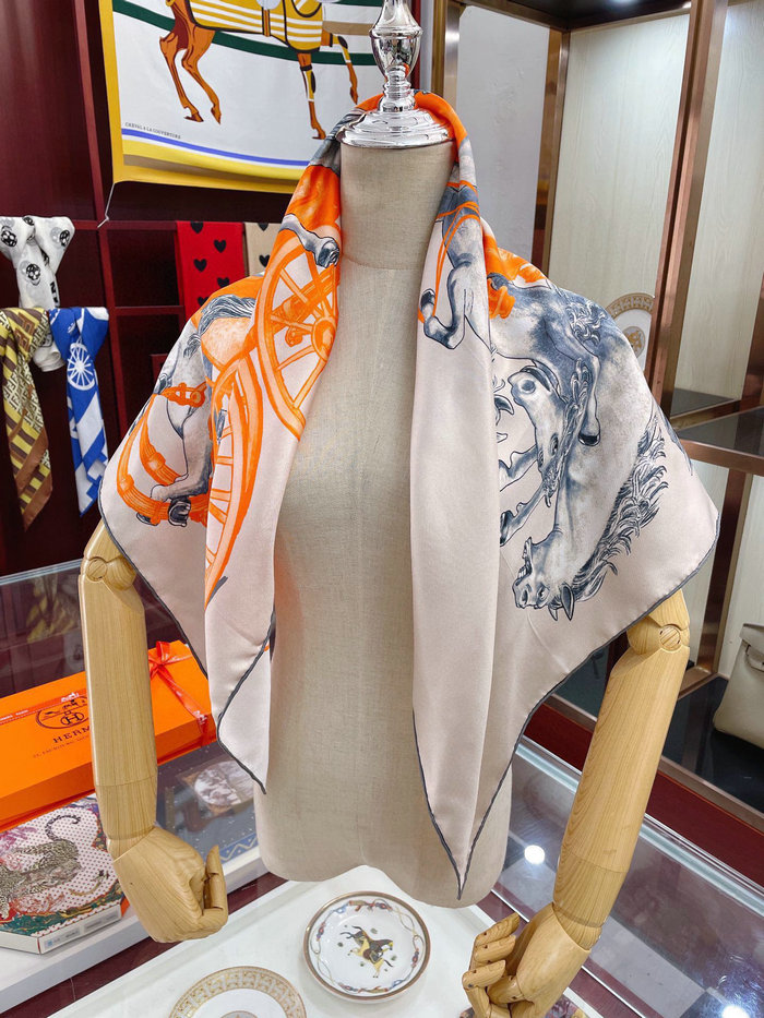 Hermes Silk Scarf HS2307