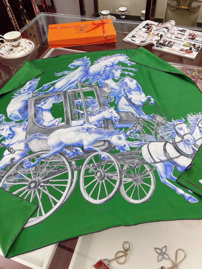 Hermes Silk Scarf HS2309