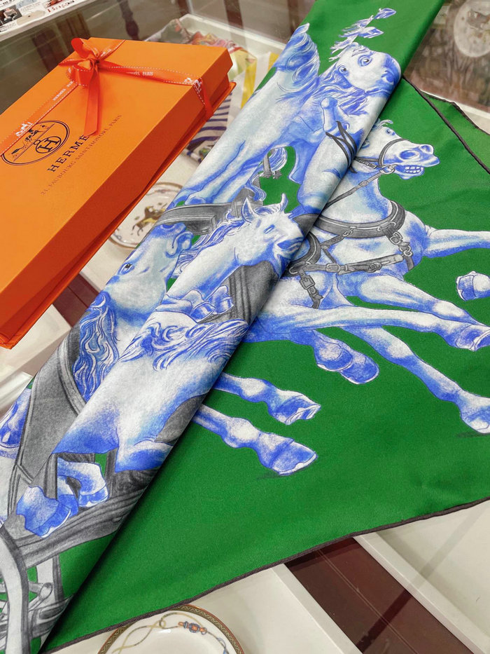 Hermes Silk Scarf HS2309