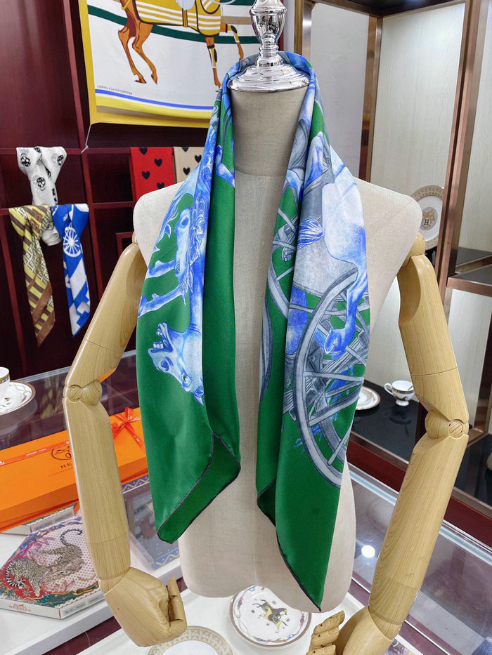 Hermes Silk Scarf HS2309