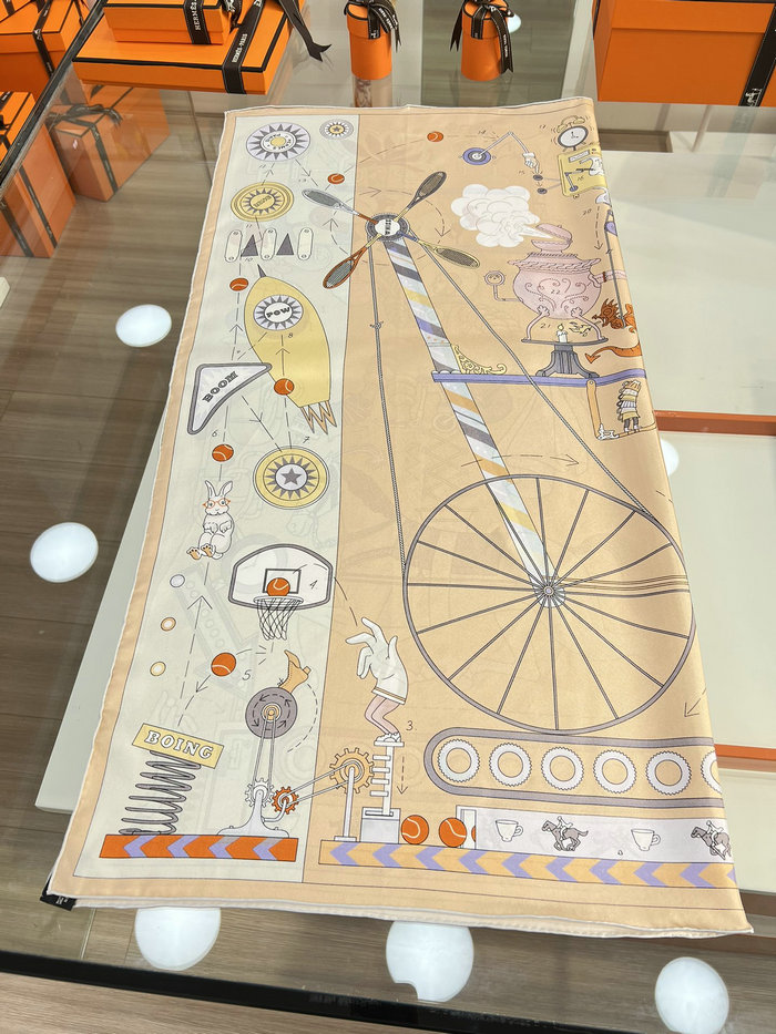 Hermes Silk Scarf HS2310