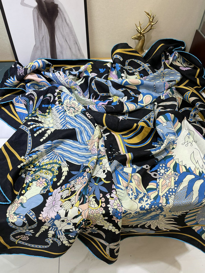 Hermes Silk Scarf HS2314