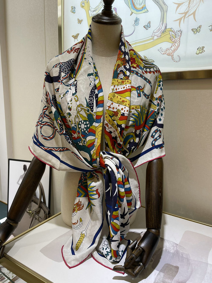 Hermes Silk Scarf HS2315