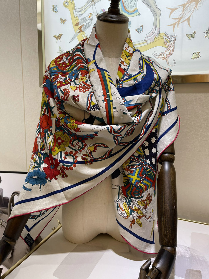 Hermes Silk Scarf HS2315