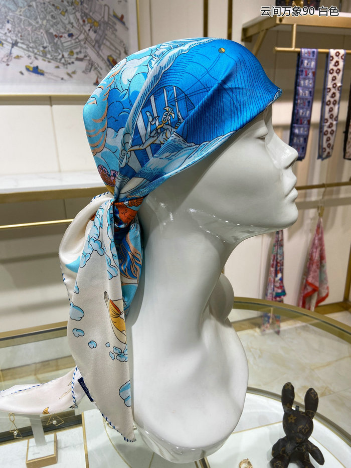 Hermes Silk Scarf HS2317