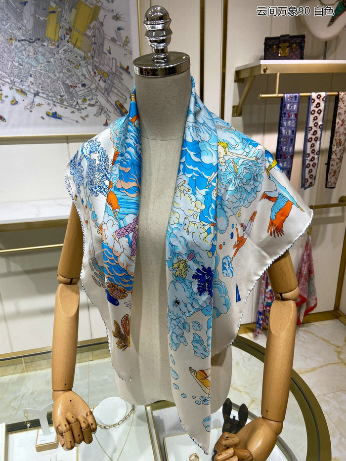 Hermes Silk Scarf HS2317