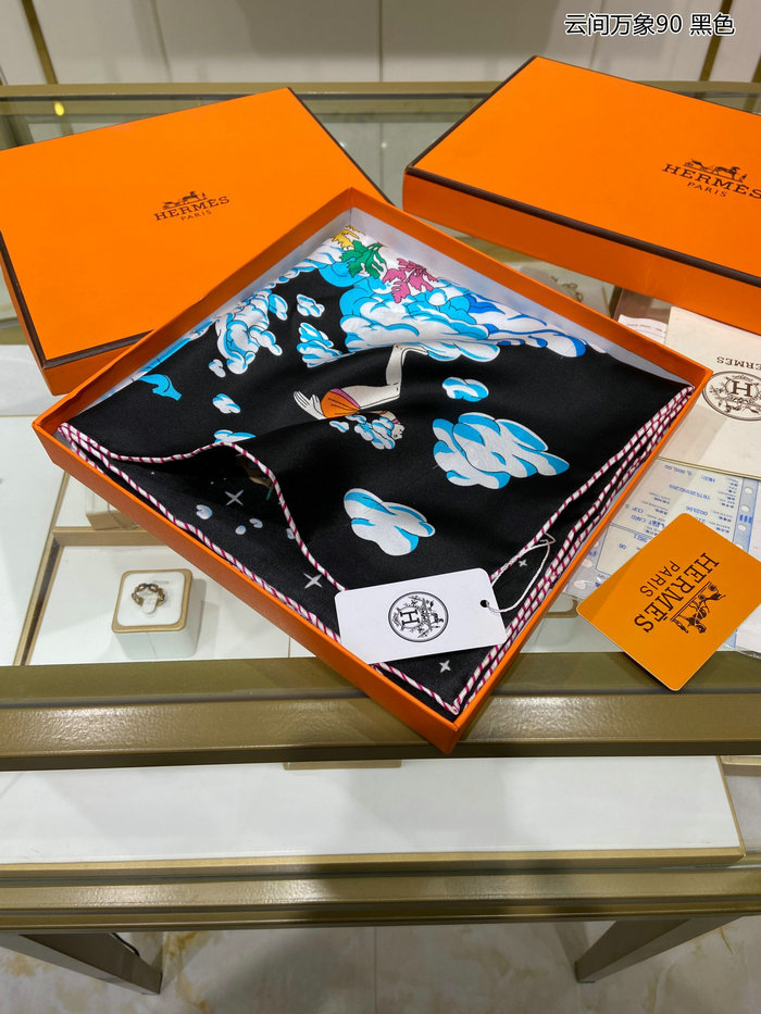 Hermes Silk Scarf HS2318