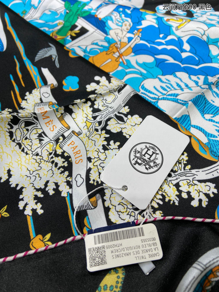 Hermes Silk Scarf HS2318