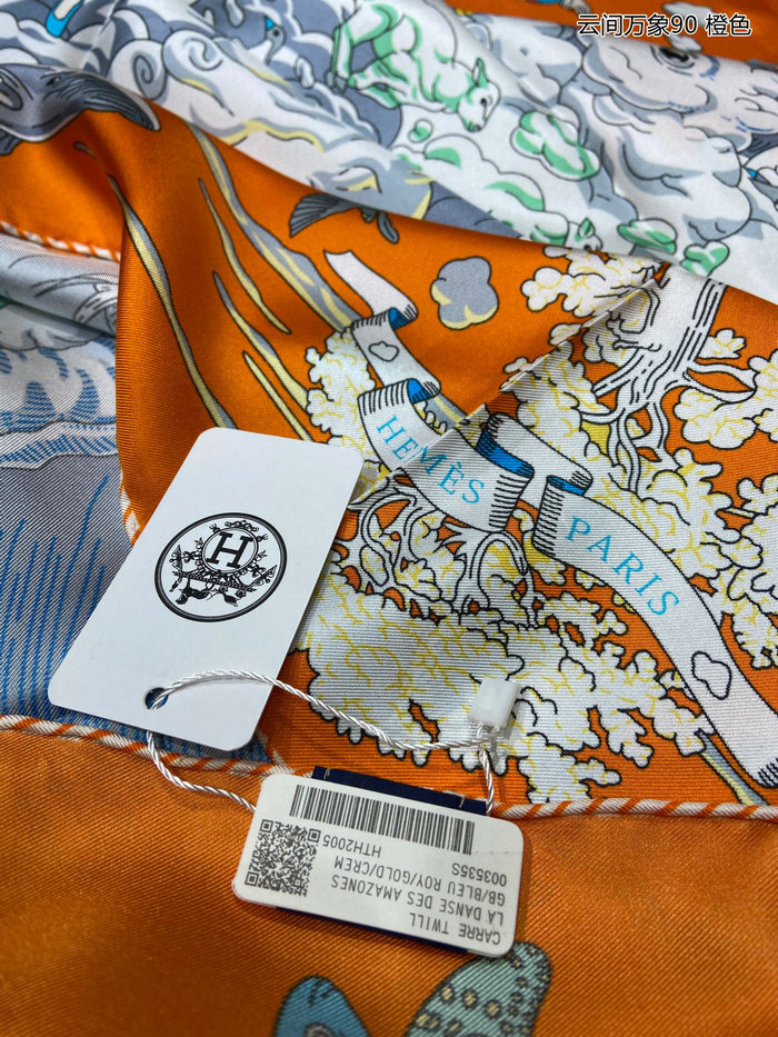 Hermes Silk Scarf HS2319