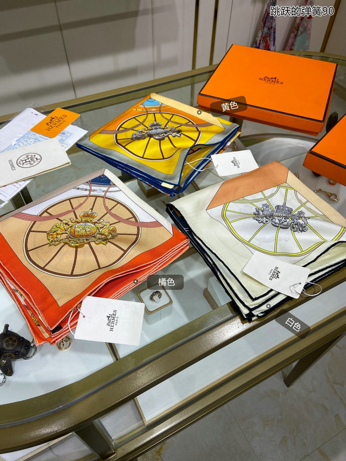 Hermes Silk Scarf HS2322