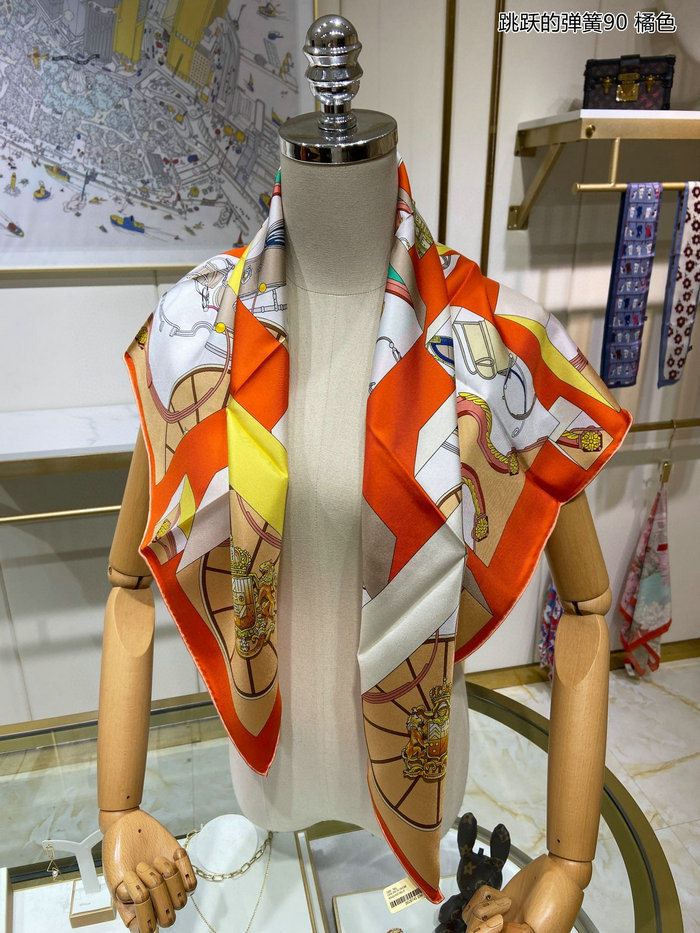 Hermes Silk Scarf HS2322