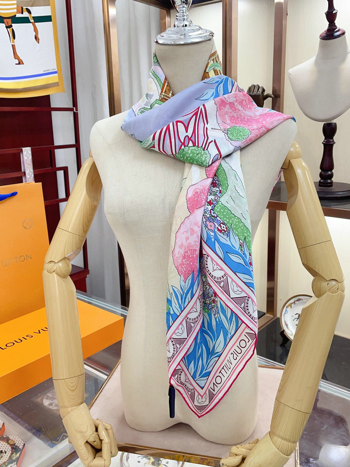 Louis Vuitton Silk Scarf LS2301