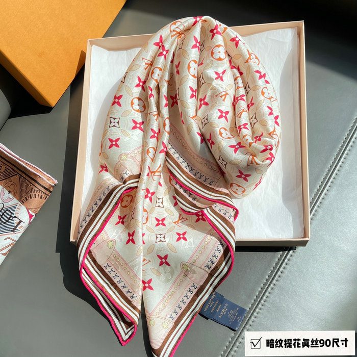 Louis Vuitton Silk Scarf LS2303