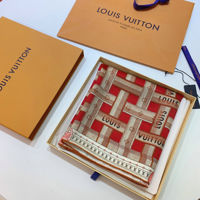 Louis Vuitton Silk Scarf LS2304