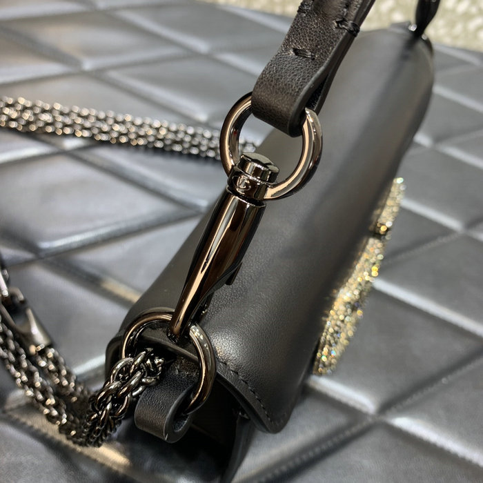 Valentino Garavani small Loco shoulder bag Black V5031