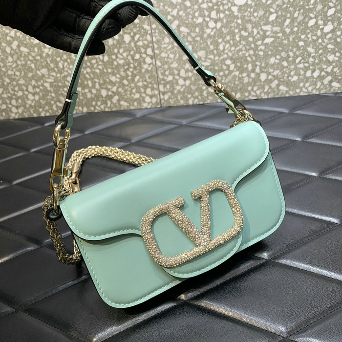 Valentino Garavani small Loco shoulder bag Green V5031