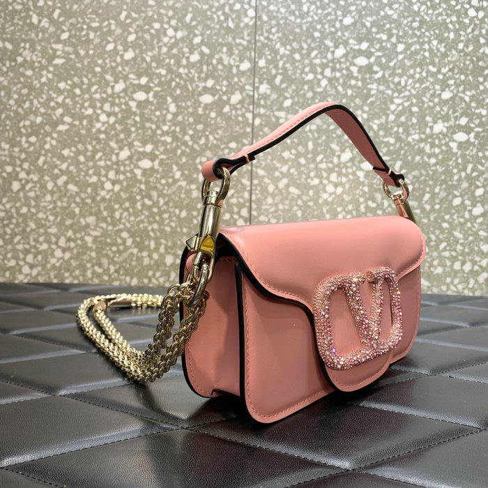 Valentino Garavani small Loco shoulder bag Pink V5031