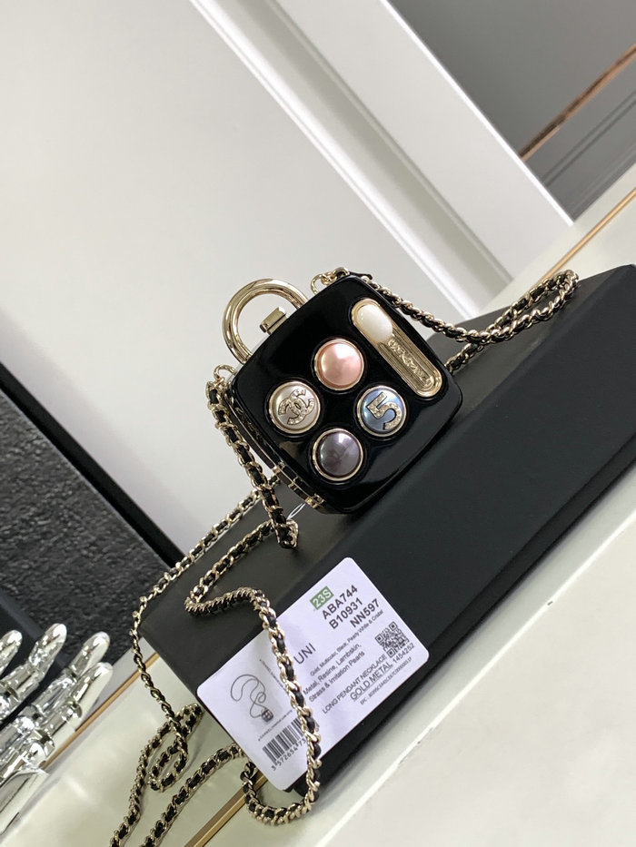 Chanel Long Pendant Necklace ABA744