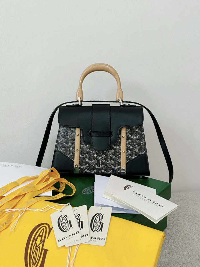 Goyard Saigon Structure Mini Bag Black G6015