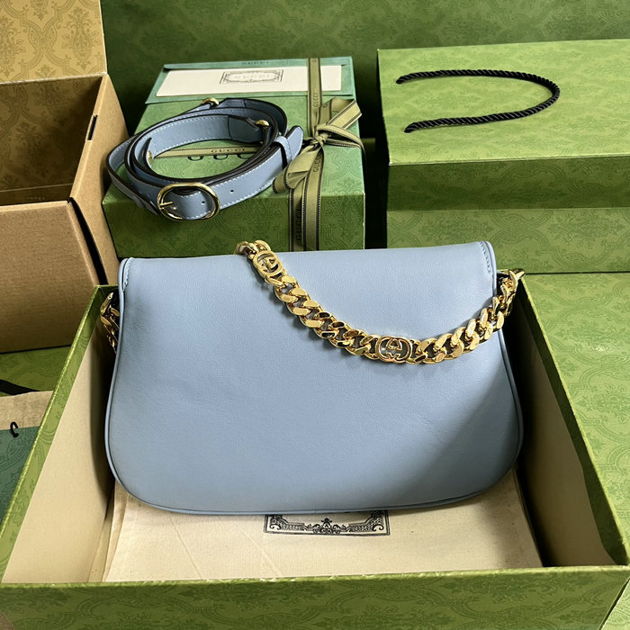 Gucci Blondie shoulder bag Blue 699268