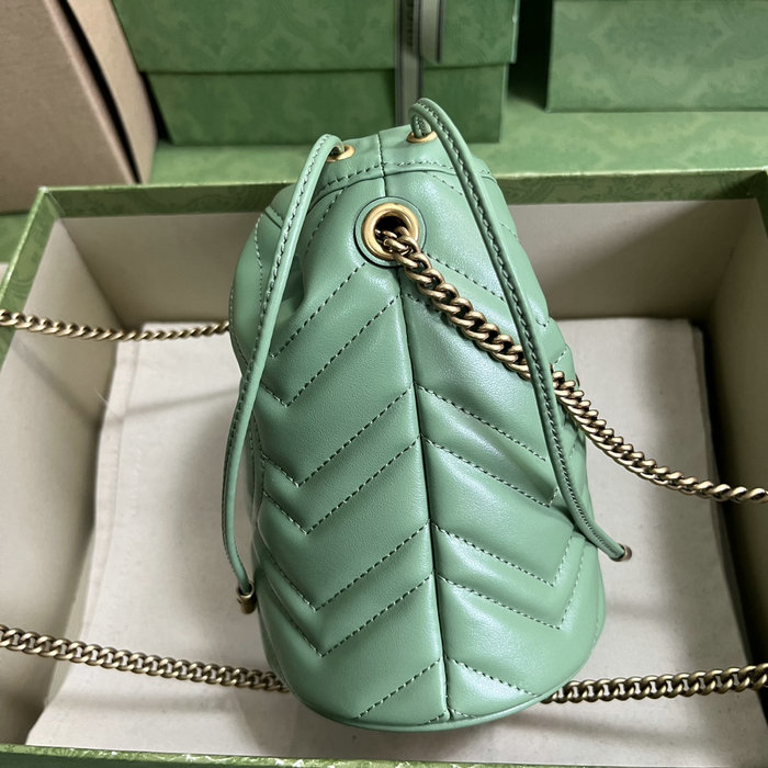 Gucci GG MARMONT MINI BUCKET BAG 575163